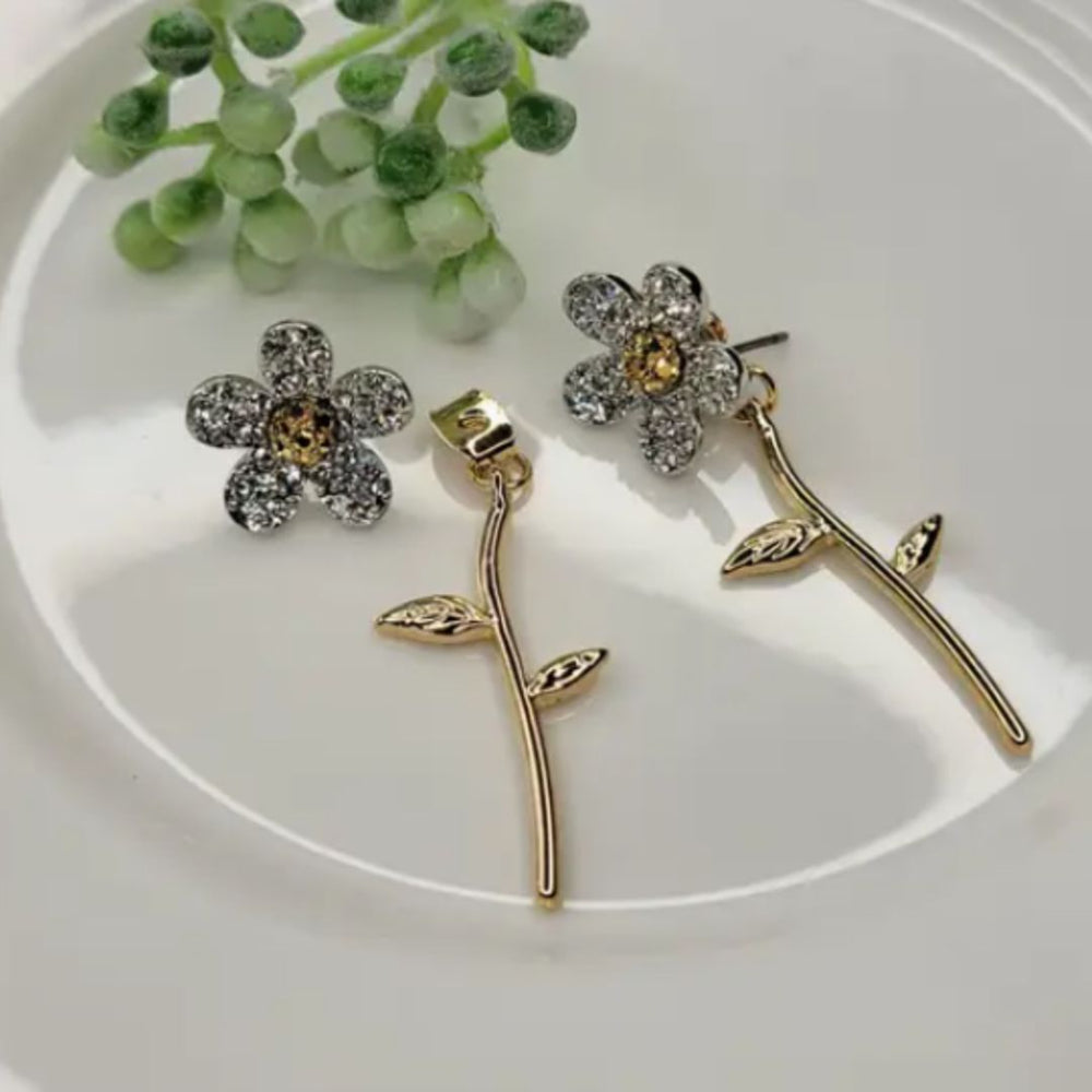 Flower Dangle Earrings