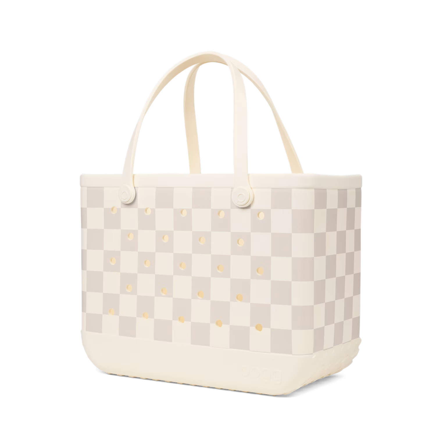 Checker Out Bogg Bag - Coconut | Mushroom