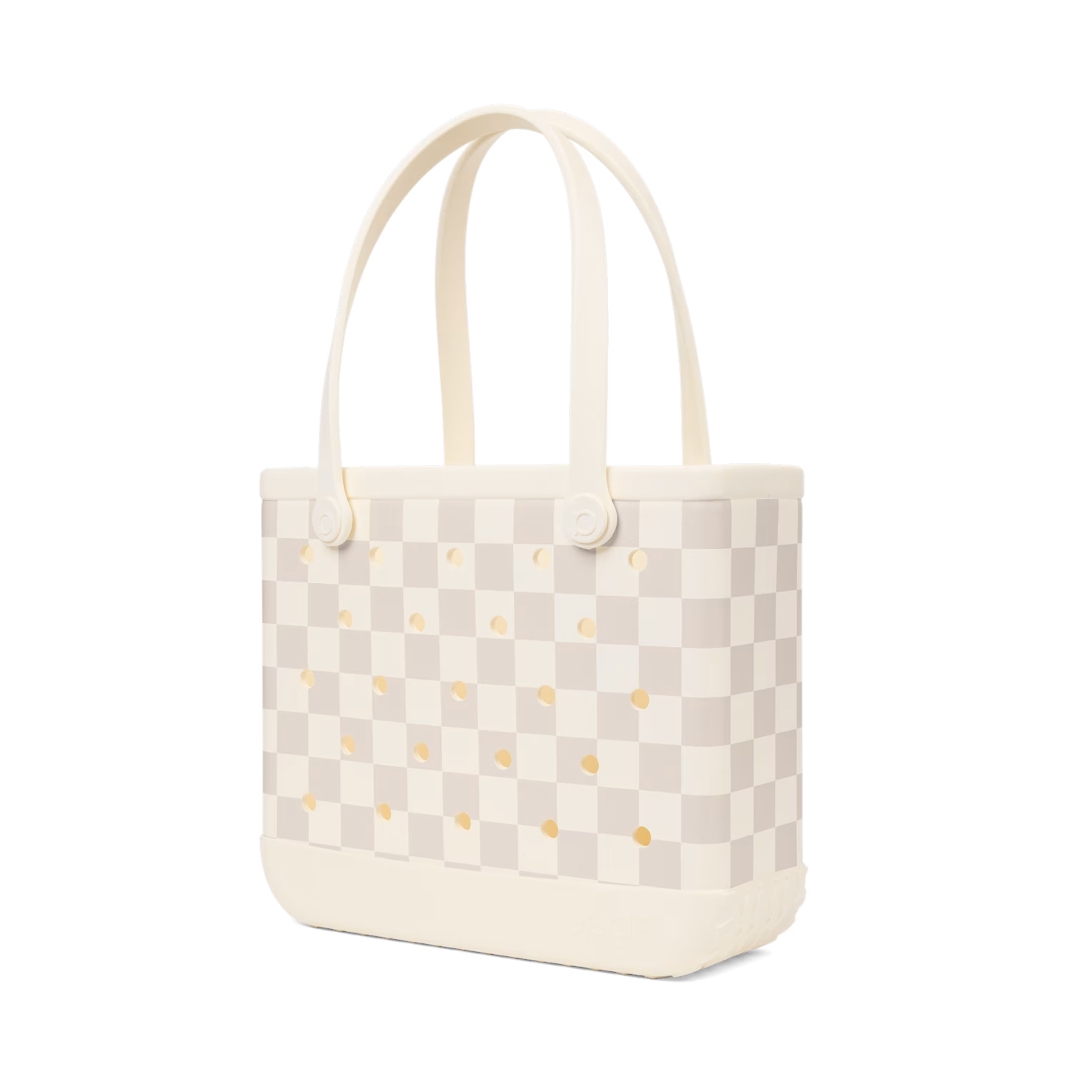 Checker Out Bogg Bag - Coconut | Mushroom