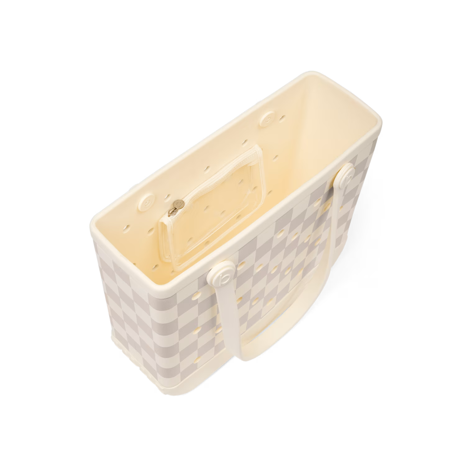 Checker Out Bogg Bag - Coconut | Mushroom
