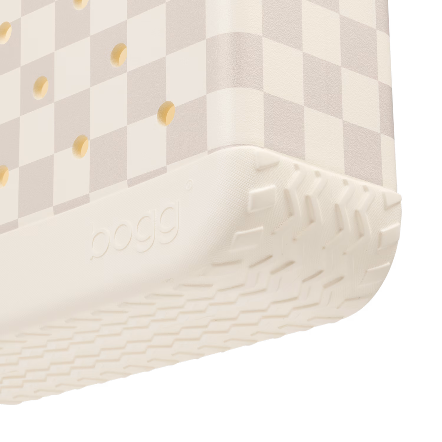 Checker Out Bogg Bag - Coconut | Mushroom
