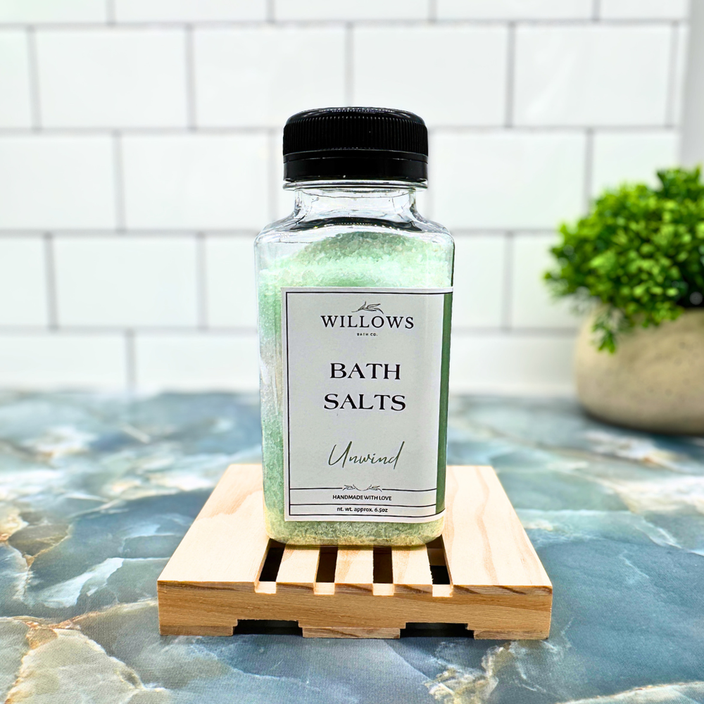 Willows Bath Salts | Unwind - Eucalyptus