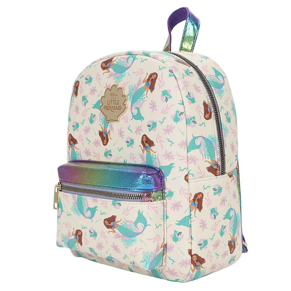 DISNEY THE LITTLE MERMAID IRIDESCENT MINI BACKPACK