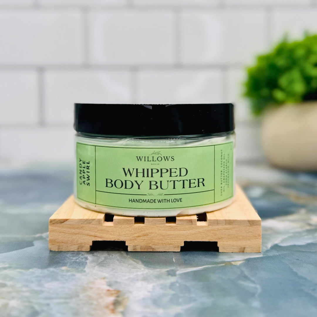 Willows CANDY APPLE SWIRL Whipped Body Butter 8oz