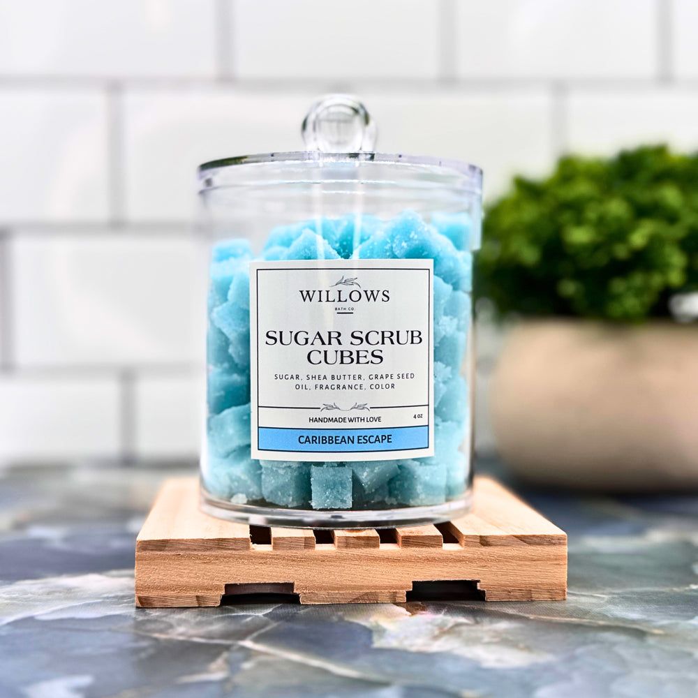 Willows Sugar Scrub Cubes CARIBBEAN ESCAPE