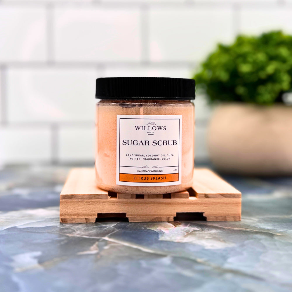 Willows CITRUS SPLASH sugar scrub 4oz