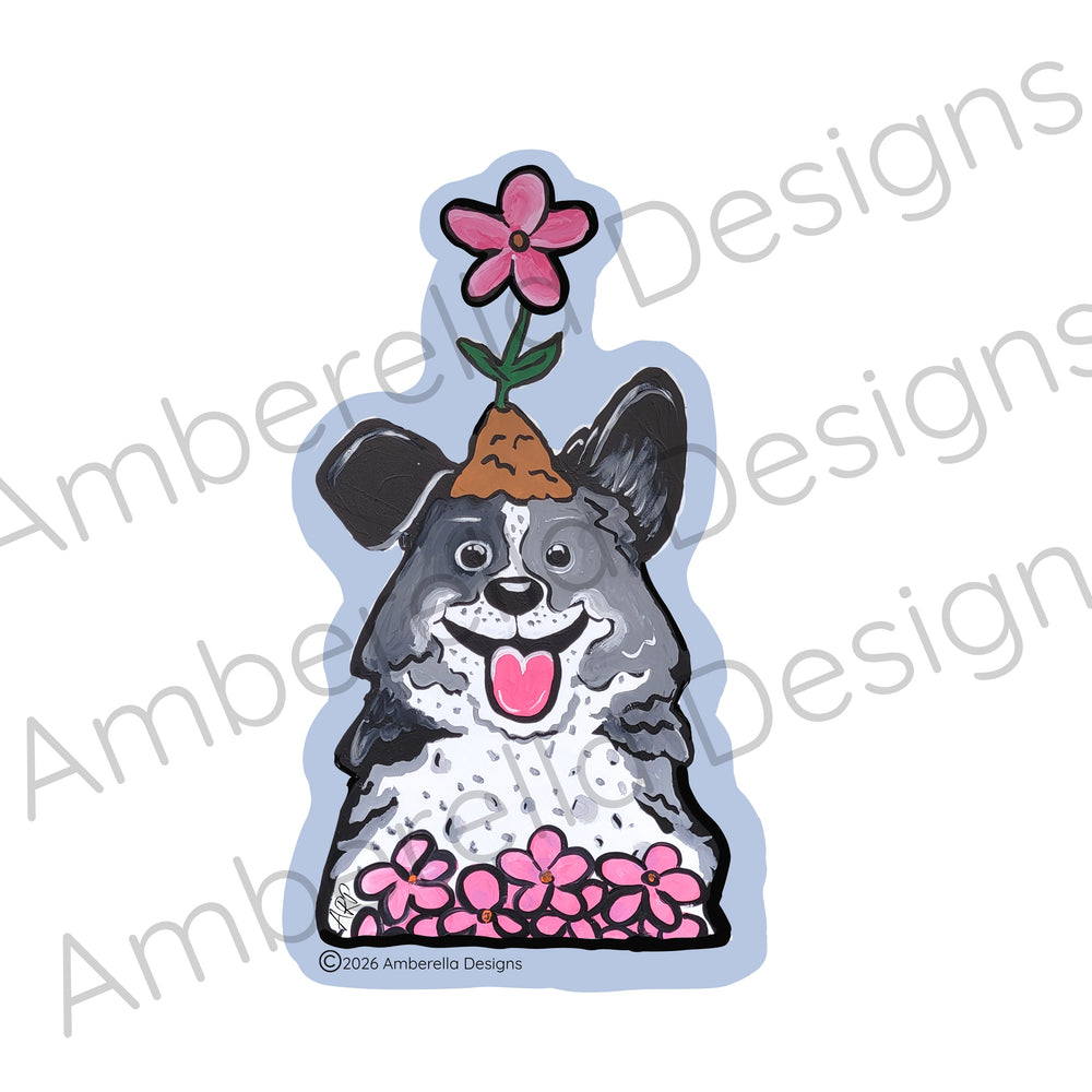 Flower Joey Sticker