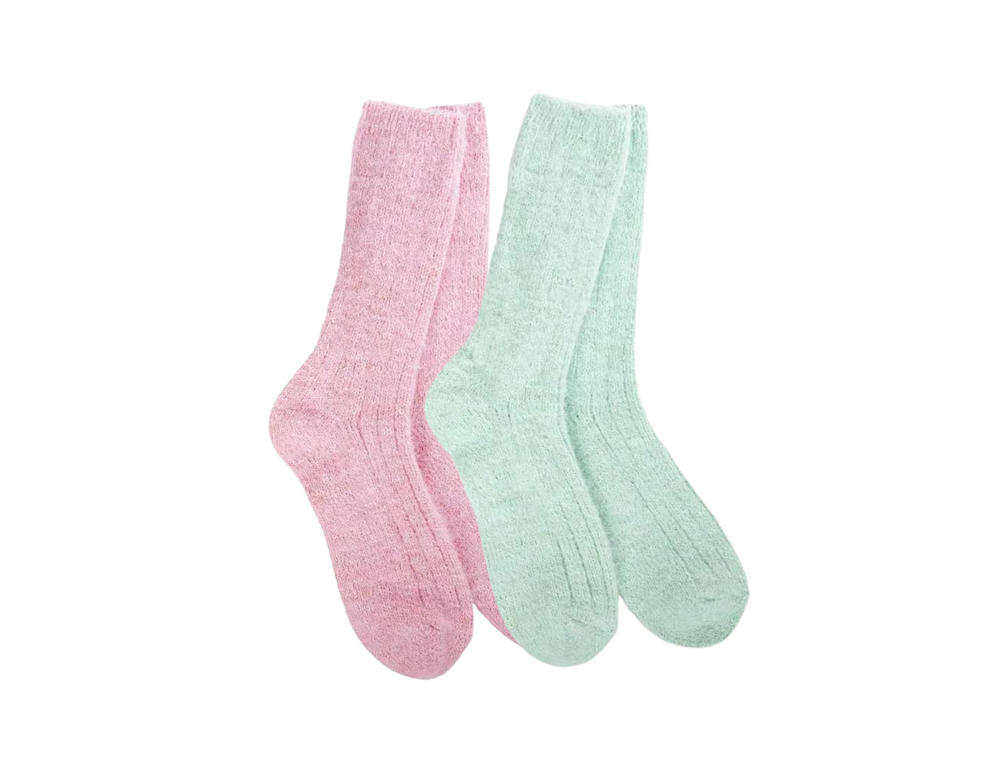 World’s Softest Socks Holiday Ragg Feather Crew