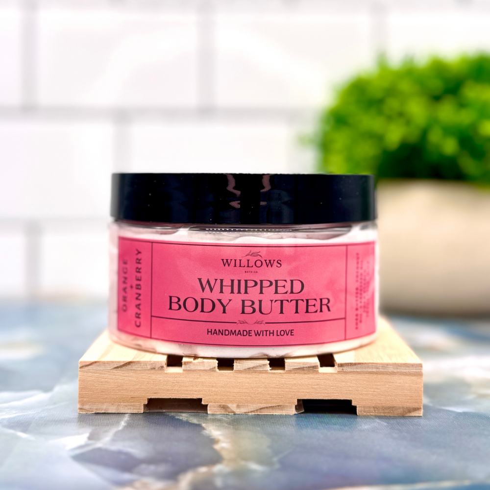 Willows ORANGE CRANBERRY Body Butter 8oz