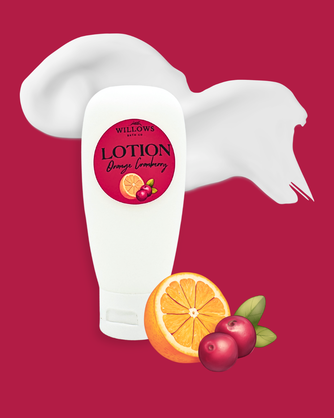 Willows Hydrating Lotion 2oz | Orange Cranberry
