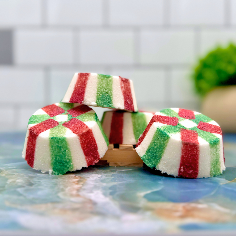 Peppermint Vanilla Bath Bomb