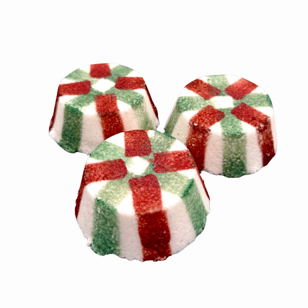 Peppermint Vanilla Bath Bomb