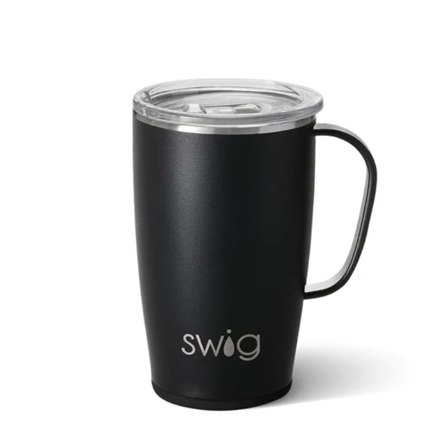 SWIG 18OZ TRAVEL MUG Black Matte