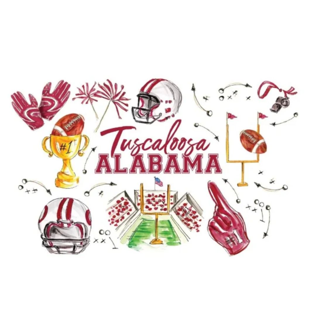 Tailgates in Tuscaloosa Mega Mug 40oz