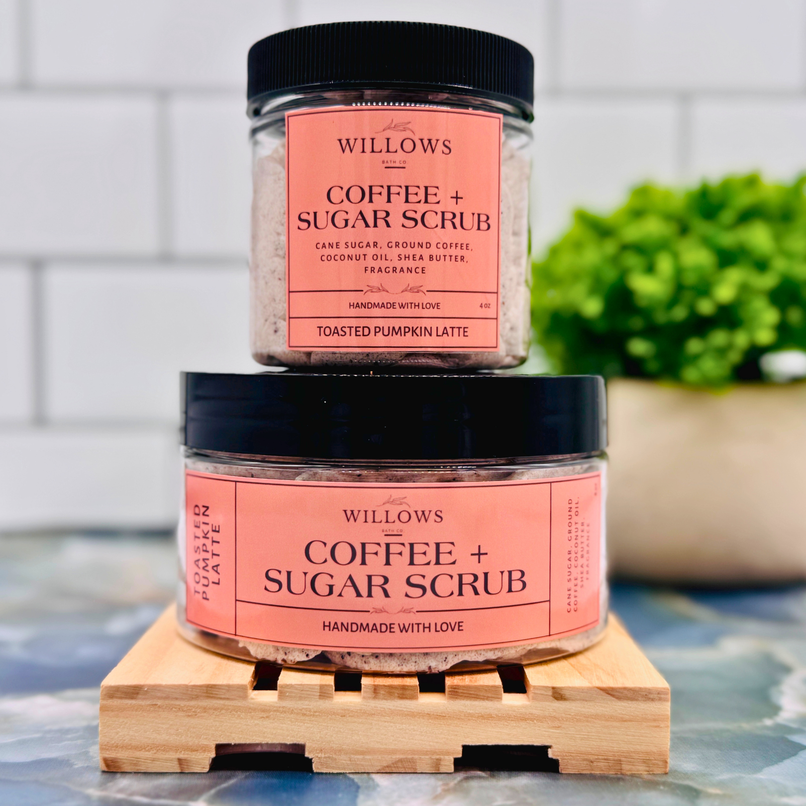 Willows TOASTED PUMPKIN LATTE Sugar Scrub 8oz
