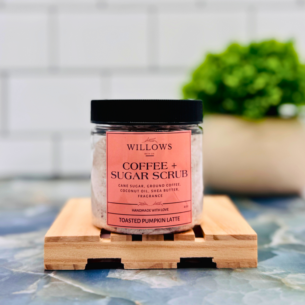 Willows TOASTED PUMPKIN LATTE Sugar Scrub 4oz