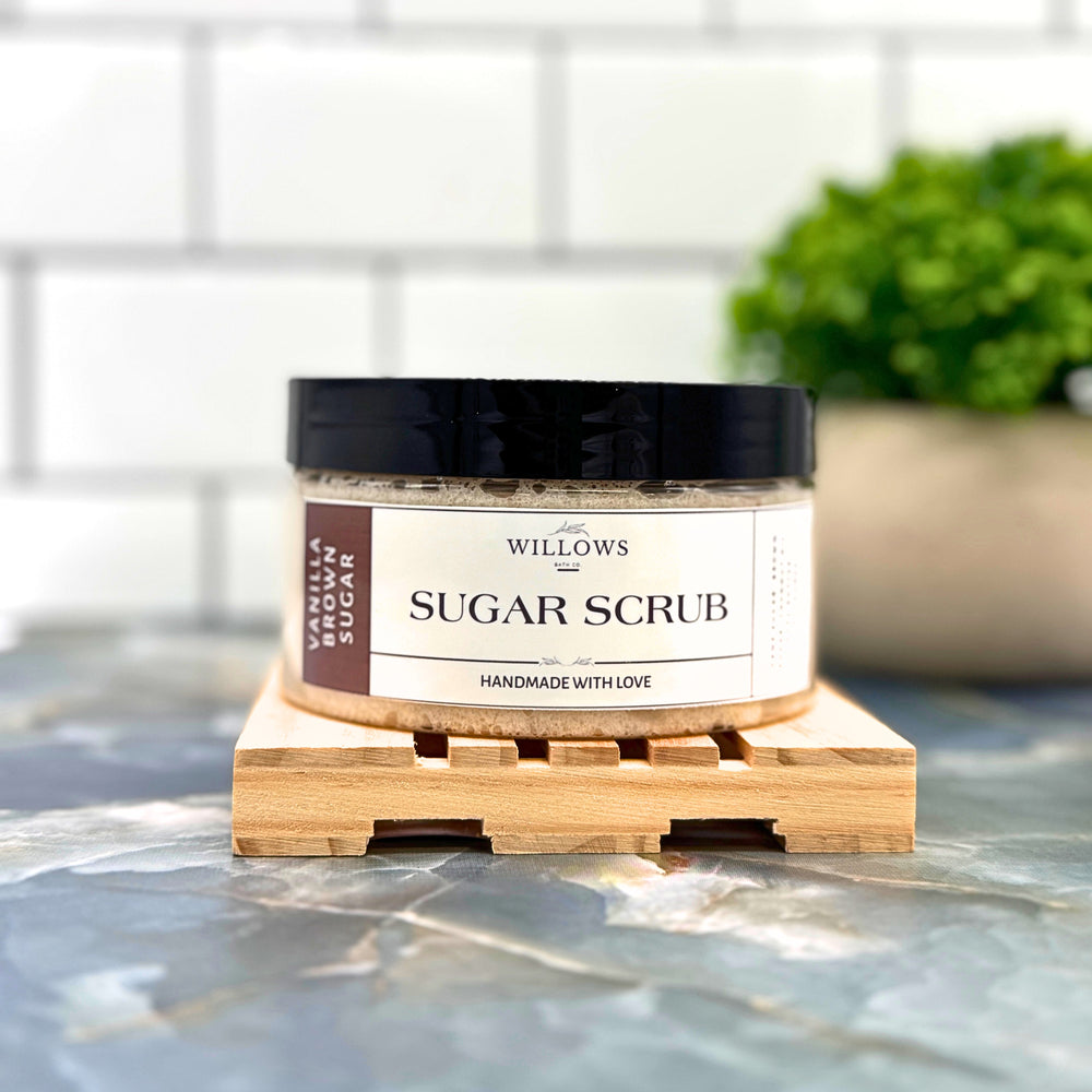 Willows VANILLA sugar scrub 8oz