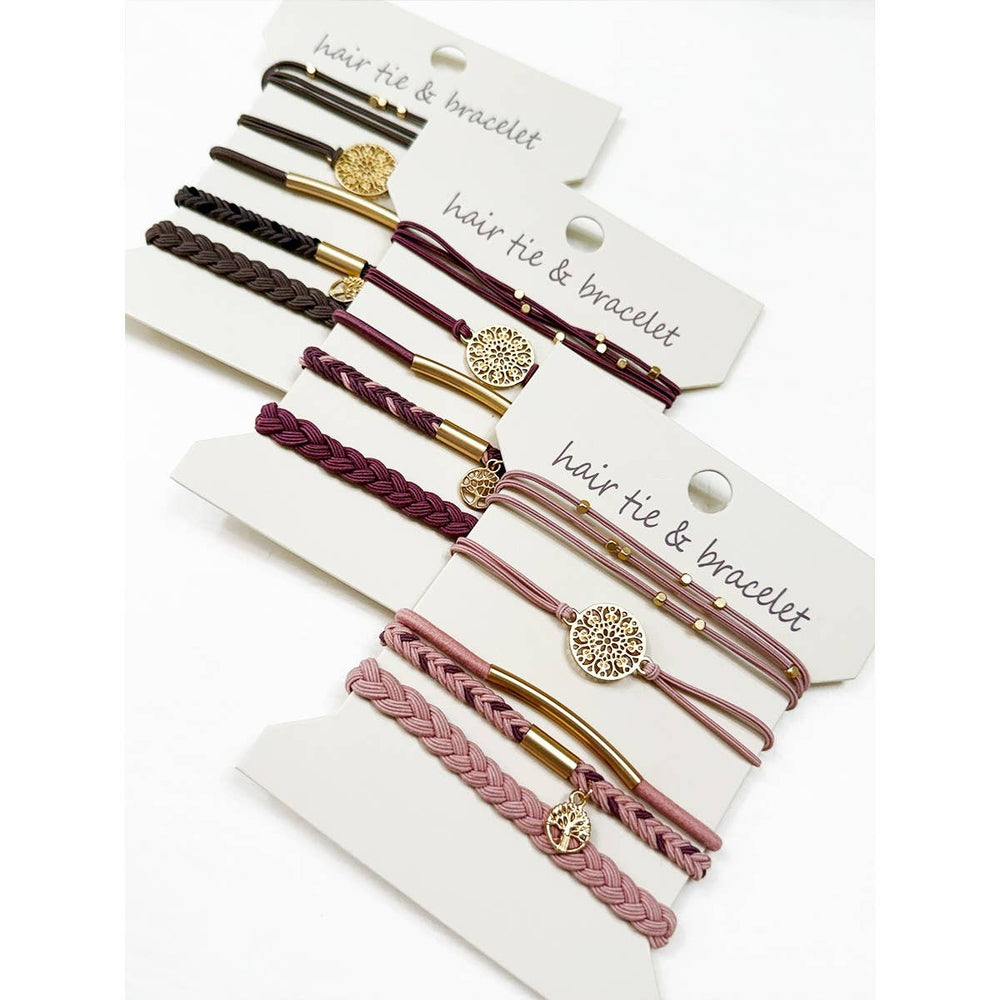 Boho Inspired Hair Tie Bracelets