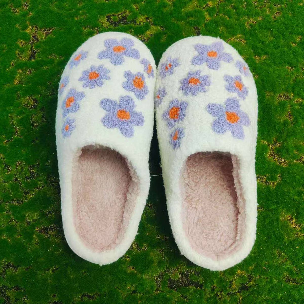 PURPLE LILAC SLIPPERS
