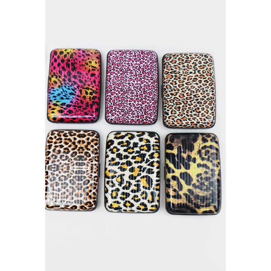 Leopard Print Ulta Slim Card Caddy