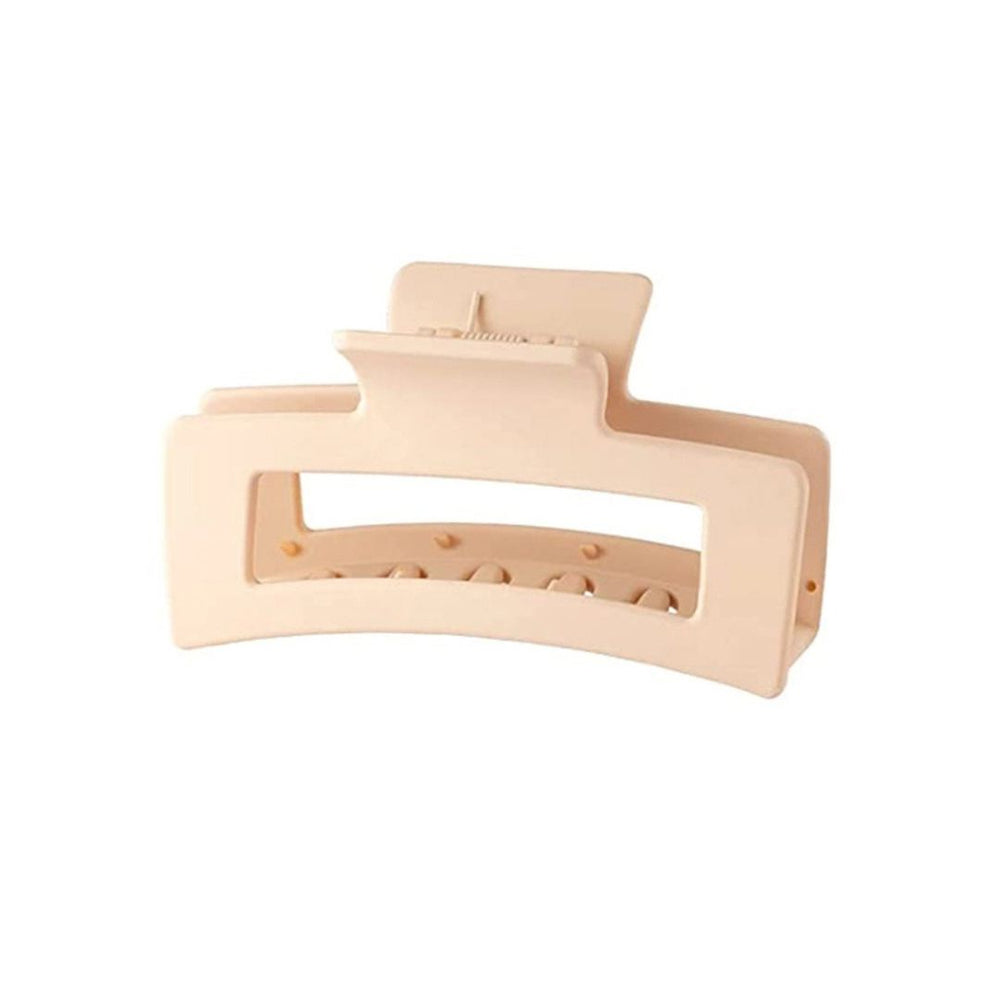 Matte Large Rectangular Hair Claw