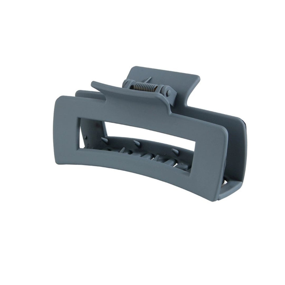 Matte Large Rectangular Hair Claw