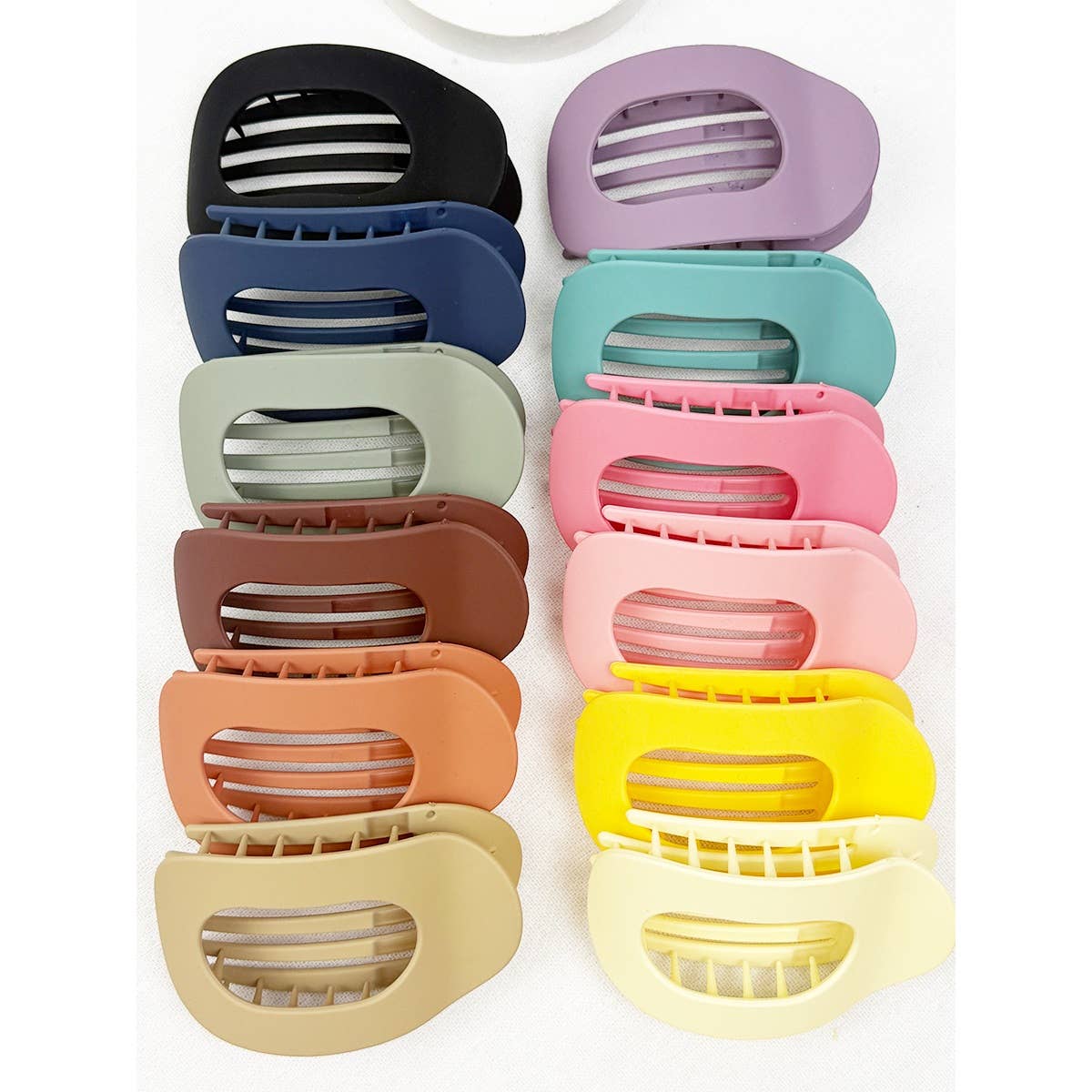 Oval Flat Hair Clip
