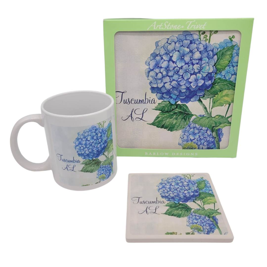 TUSCUMBIA HYDRANGEA DRINK COASTER