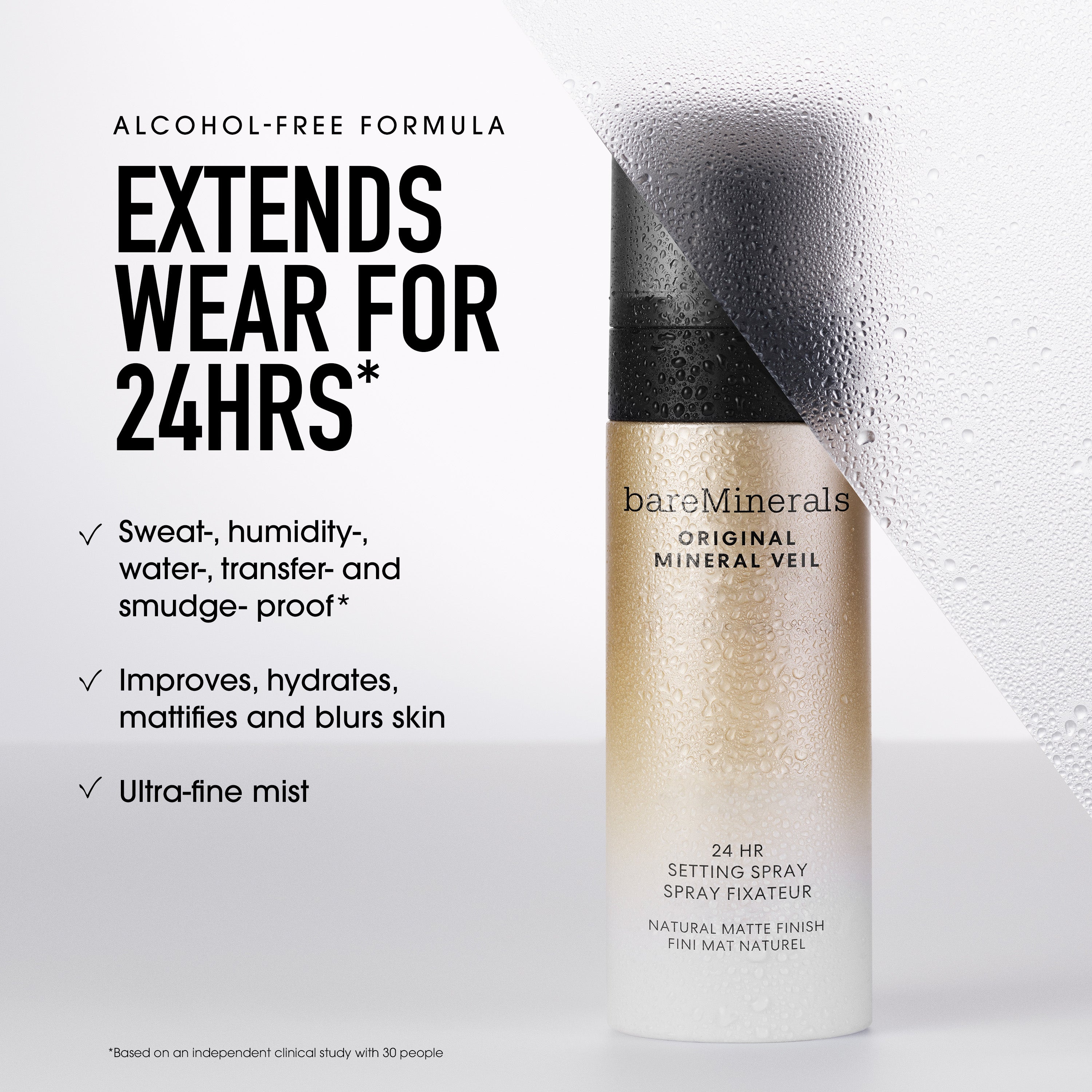 ORIGINAL Mineral Veil 24HR Natural Matte Setting Spray