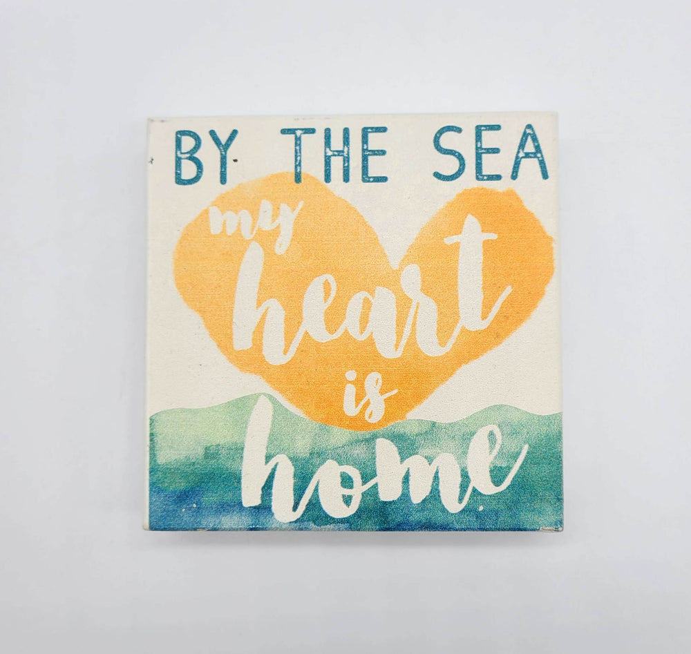 BY THE SEA WOODEN SIGN