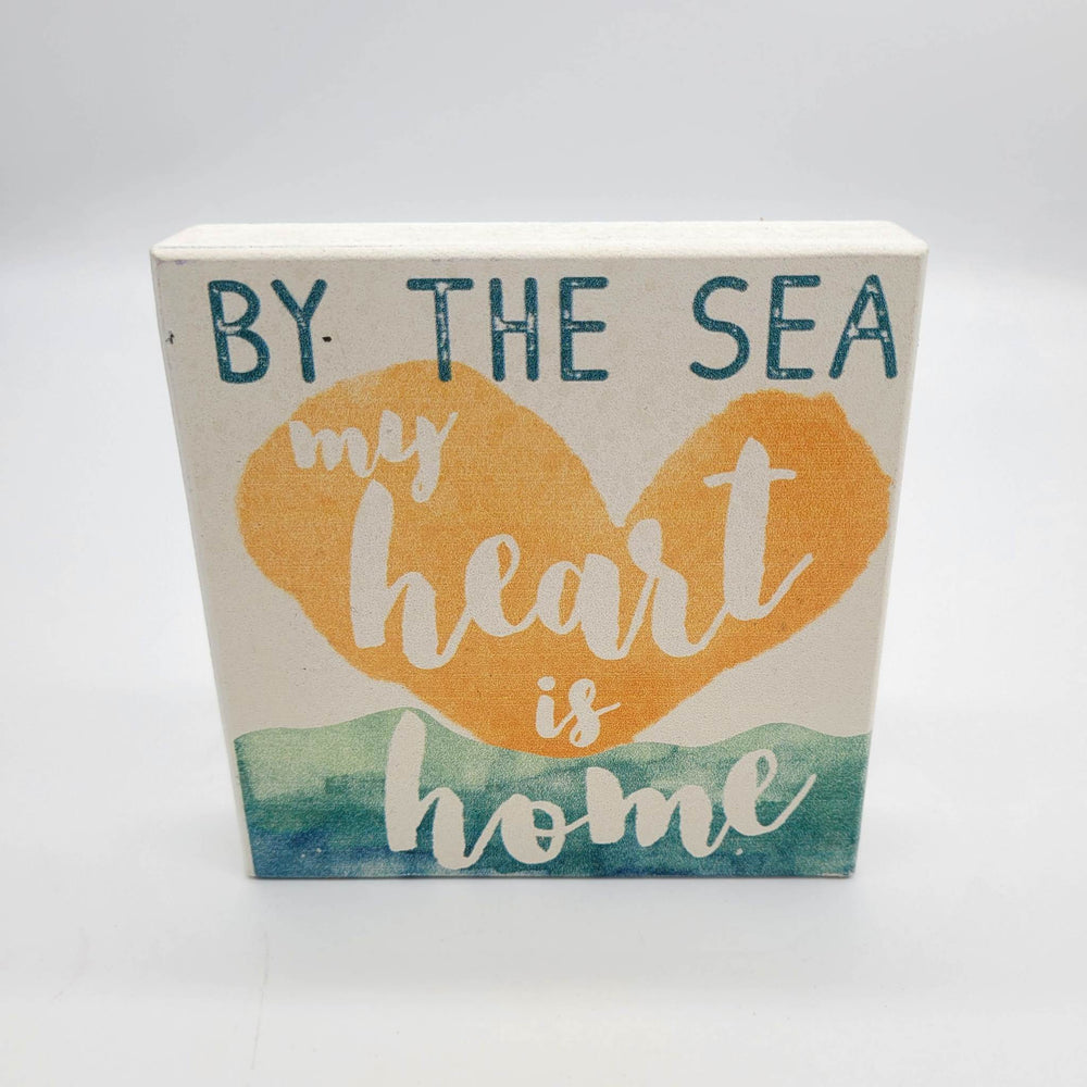 BY THE SEA WOODEN SIGN