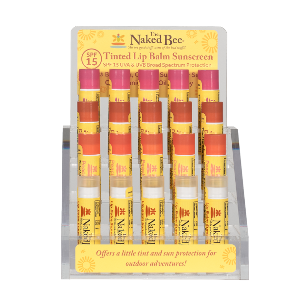 Naked Bee Tinted Lip Balm with SPF