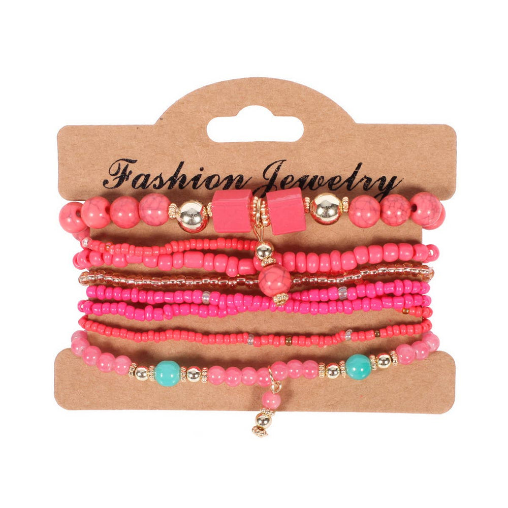 Handmade Beaded Bohemian Bracelet Set