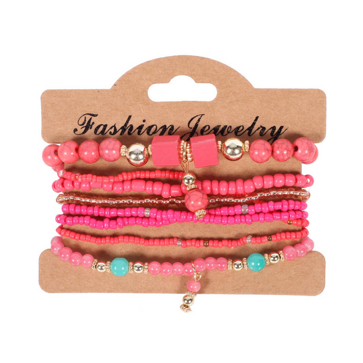 Handmade Beaded Bohemian Bracelet Set