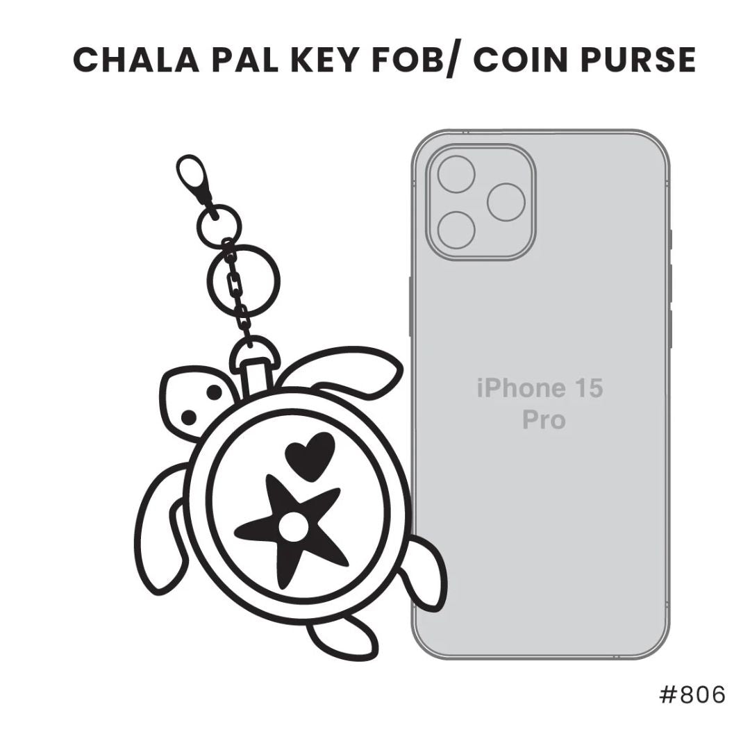 Chala Key Fob/Coin Purse - Moose