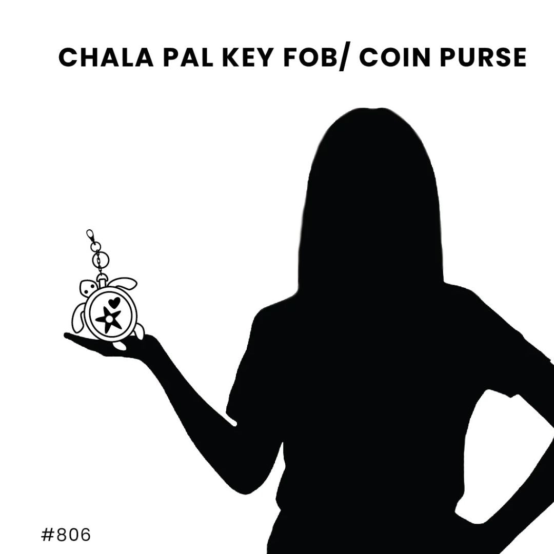 Chala Key Fob/Coin Purse - Moose