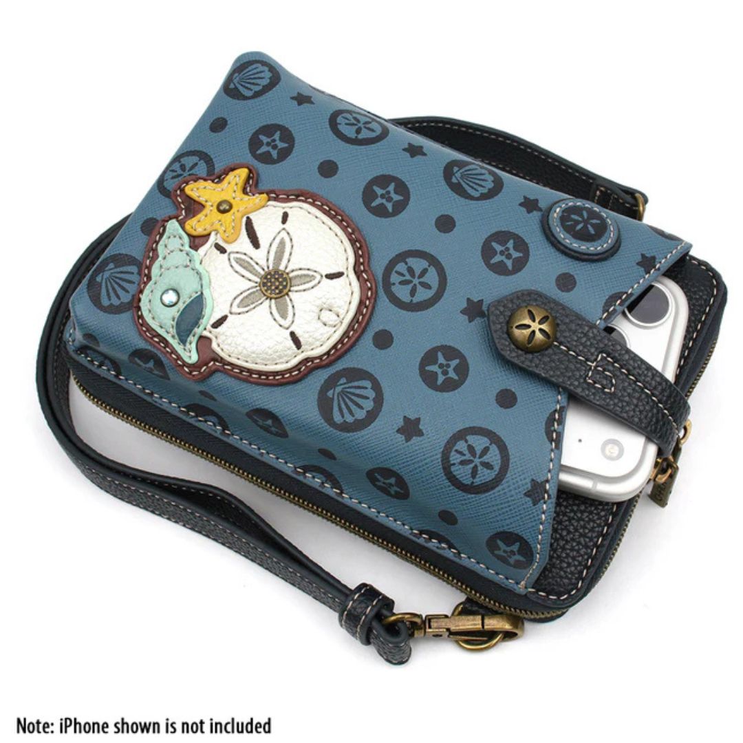 Chala snap crossbody - Sand Dollar