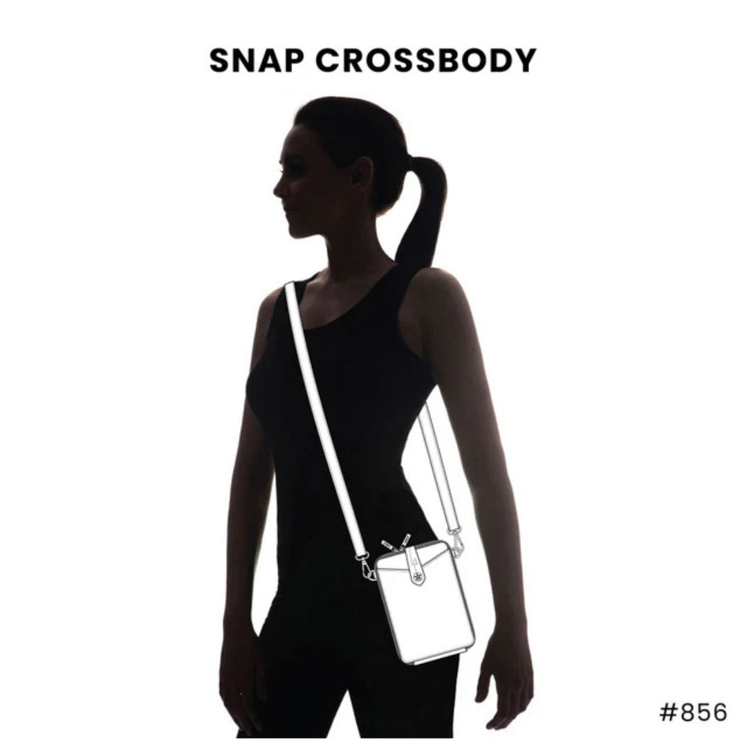 Chala snap crossbody - Sand Dollar