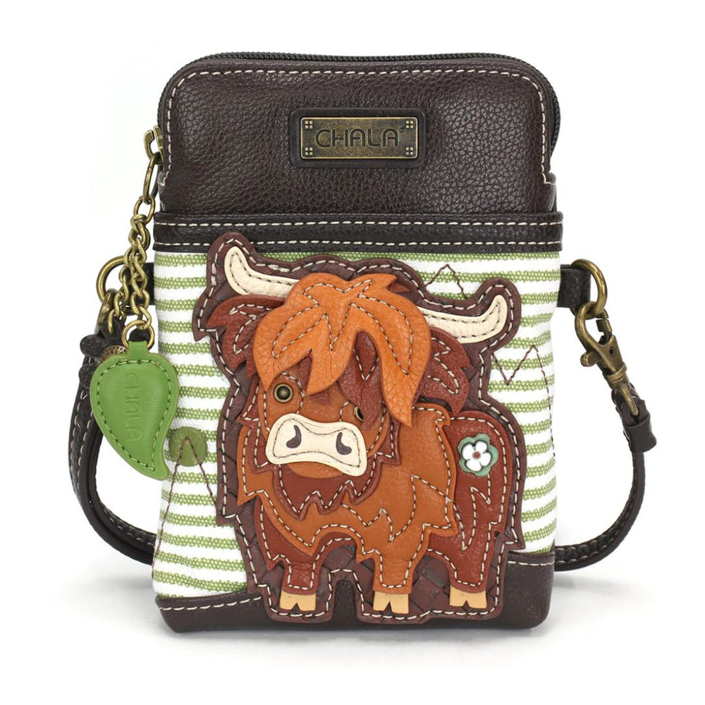 Chala CellPhone Xbody - Highland Cow