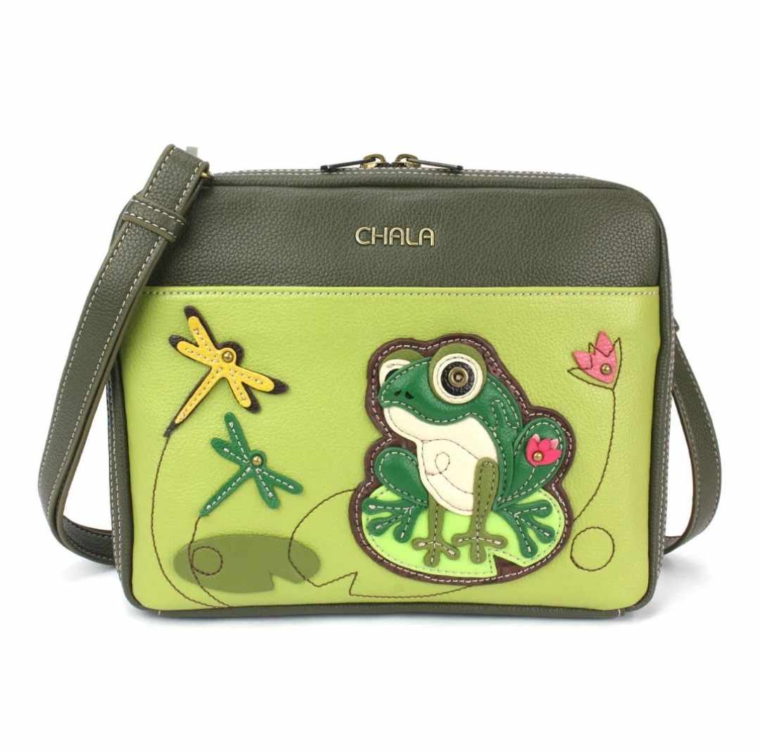 Chala Companion Organizer Xbody - Lily Frog