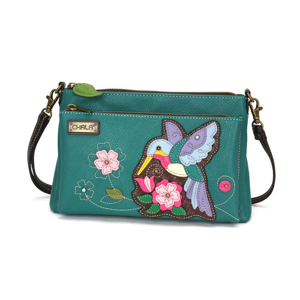 Chala Deluxe Crossbody - Hummingbird A-Turquoise