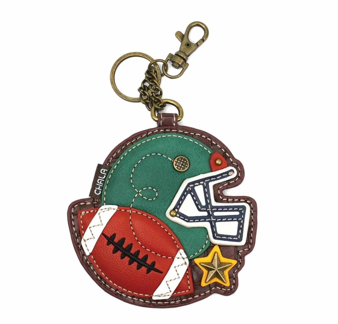 Chala Key Fob/Coin Purse – Football