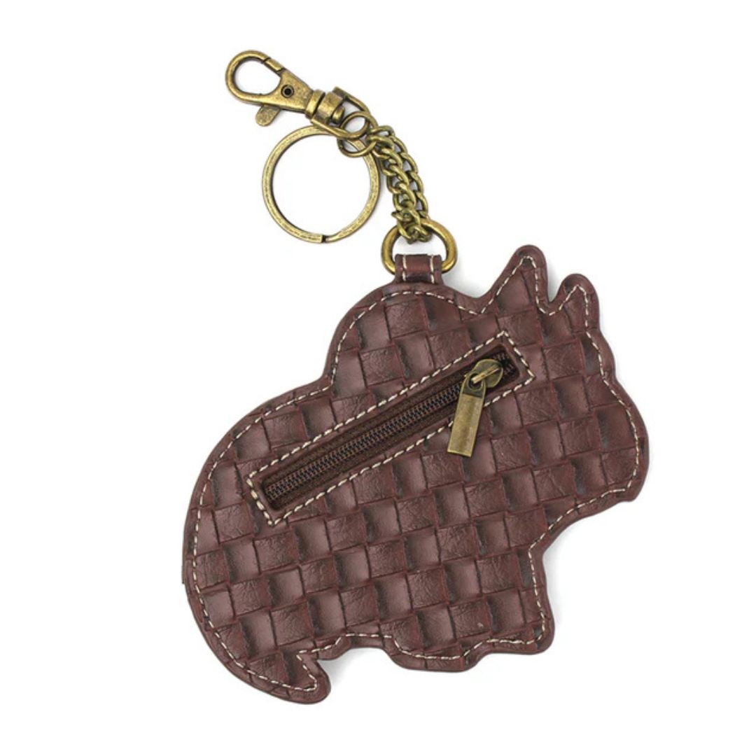 Chala Key Fob/Coin Purse - Triceratops