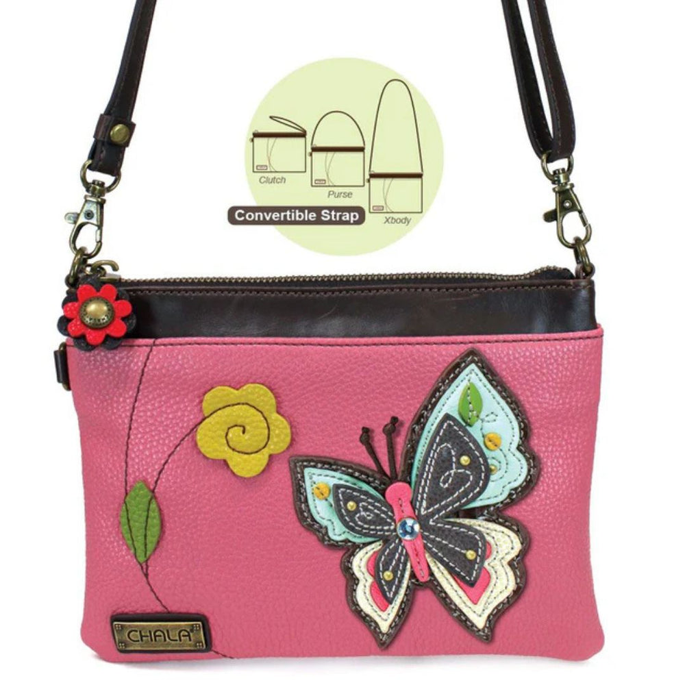 CHALA MINI CROSSBODY NEW BUTTERFLY - PINK