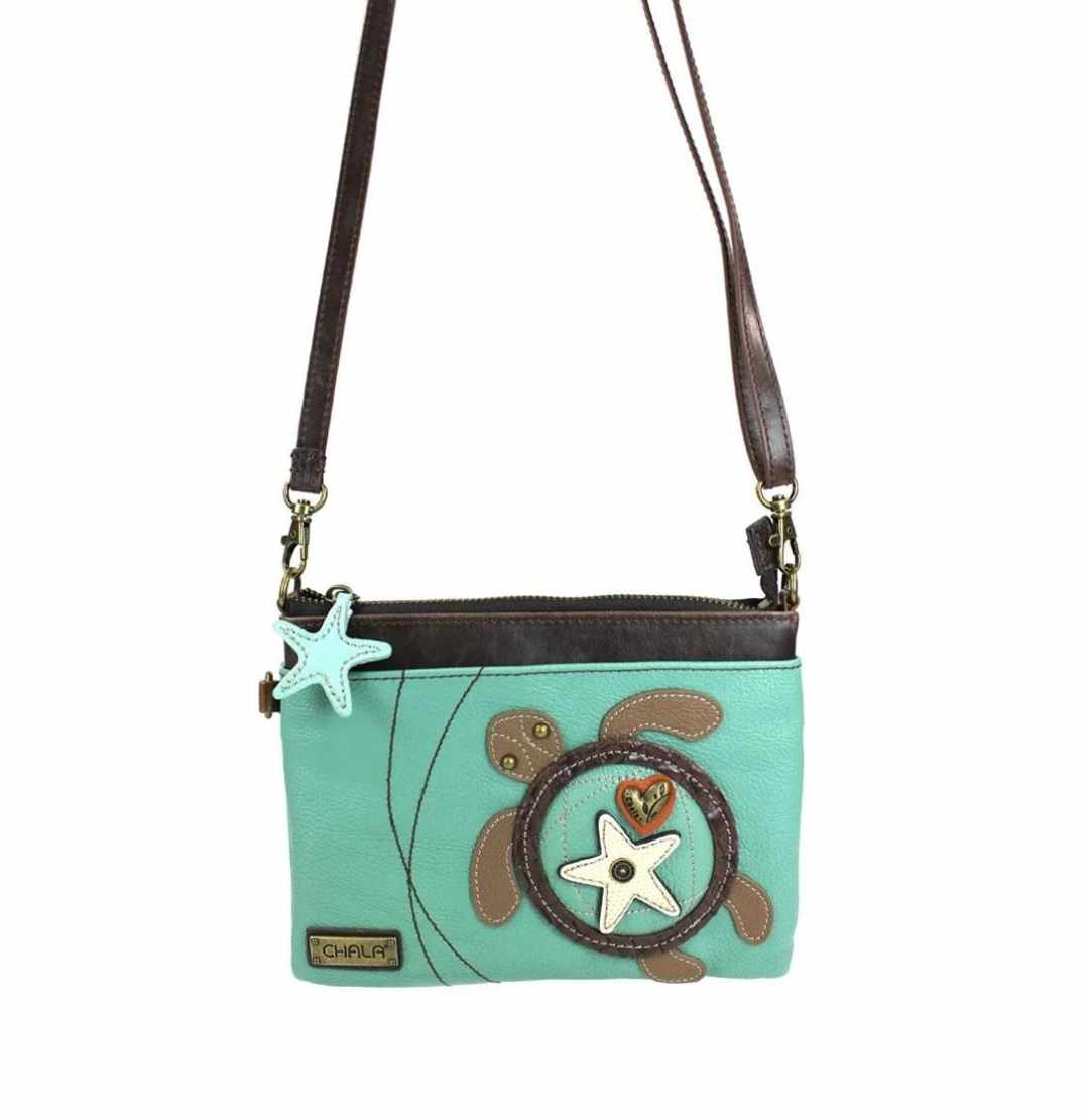 Chala Mini Crossbody - Sea Turtle (Teal)