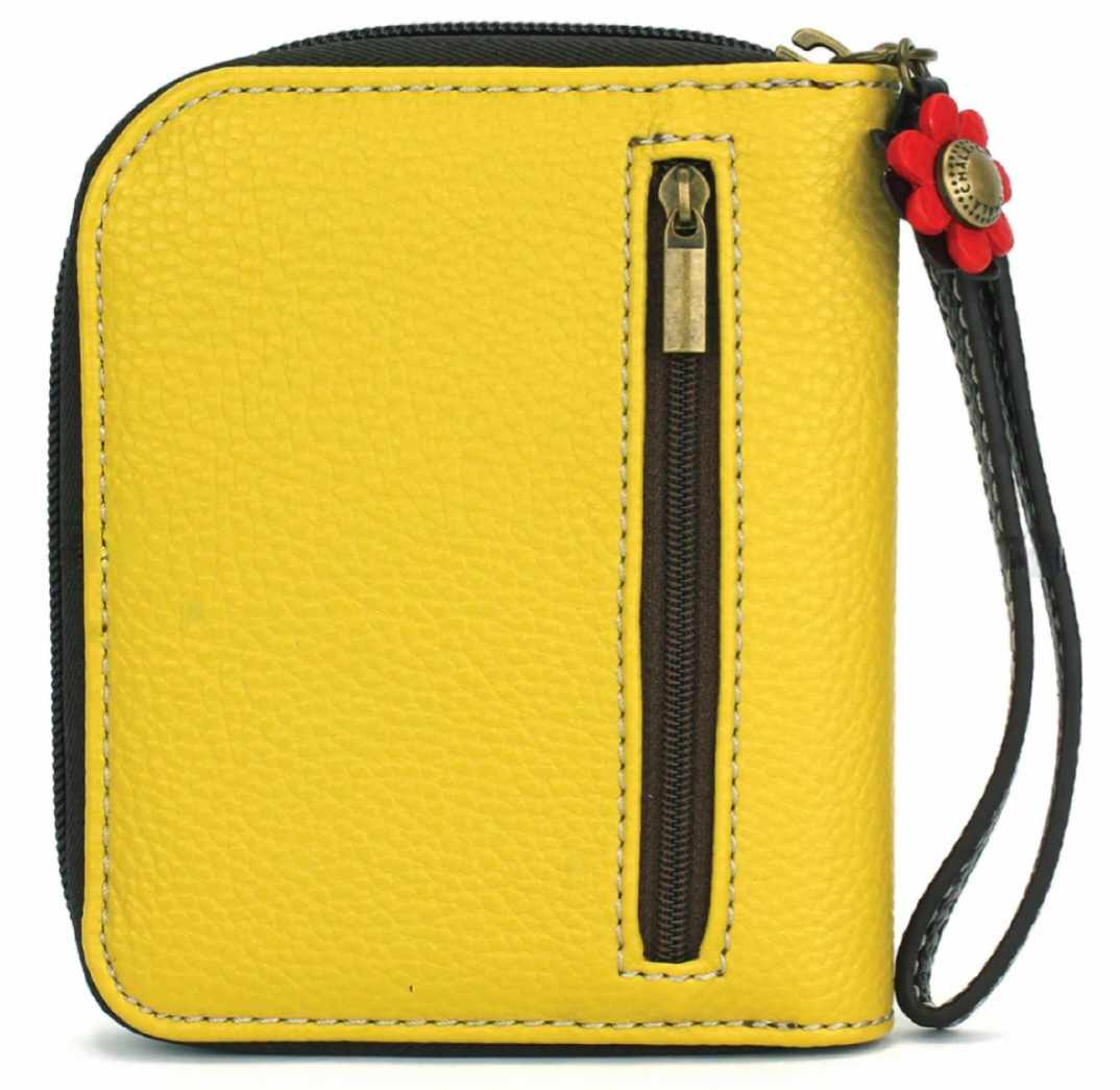 Chala Zip Around Wallet - Monarch Butterfly