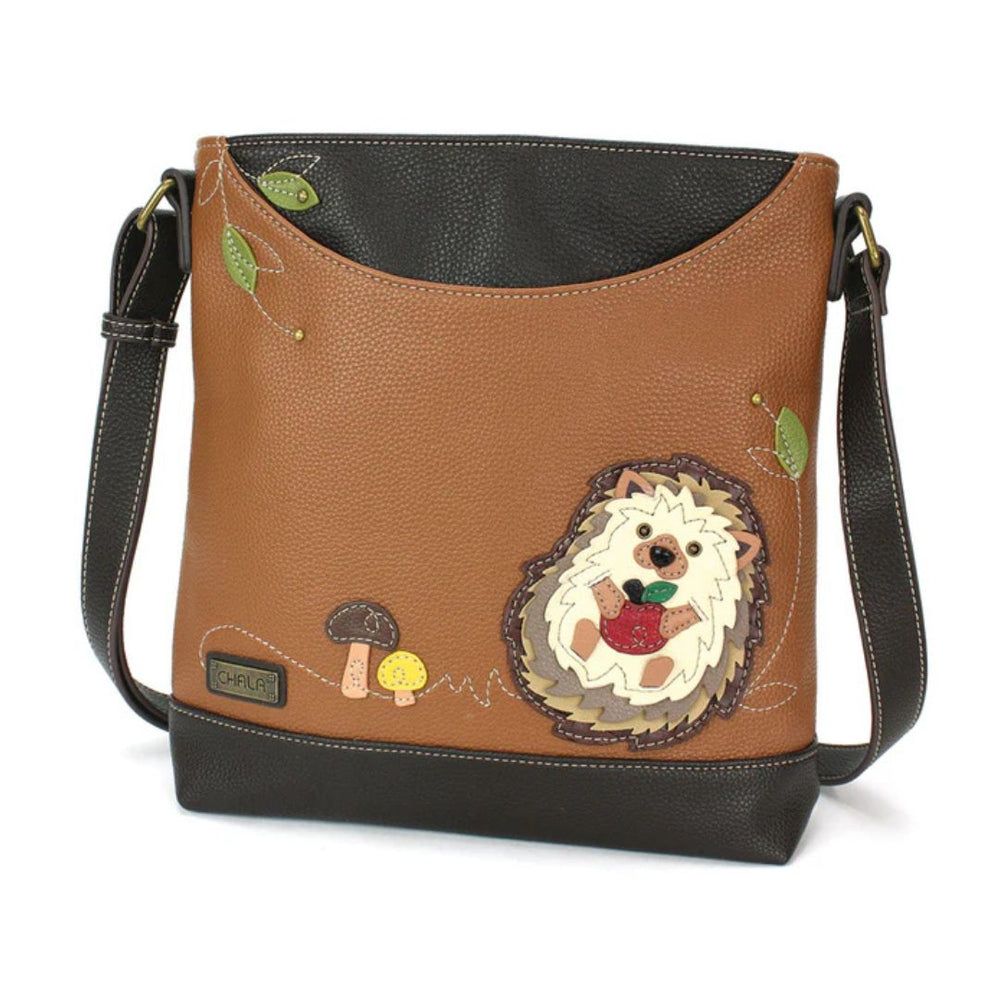 CHALA SWEET MESSENGER BAG HEDGEHOG A - BROWN