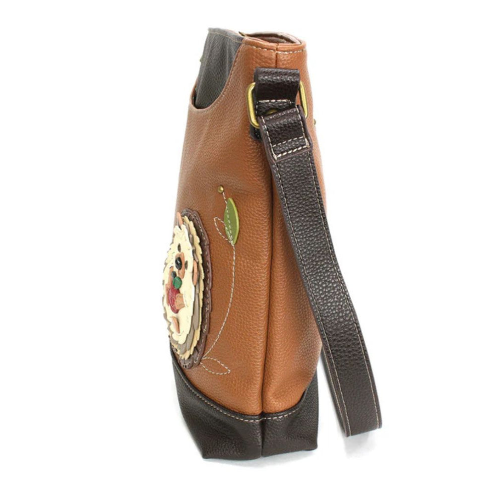 CHALA SWEET MESSENGER BAG HEDGEHOG A - BROWN