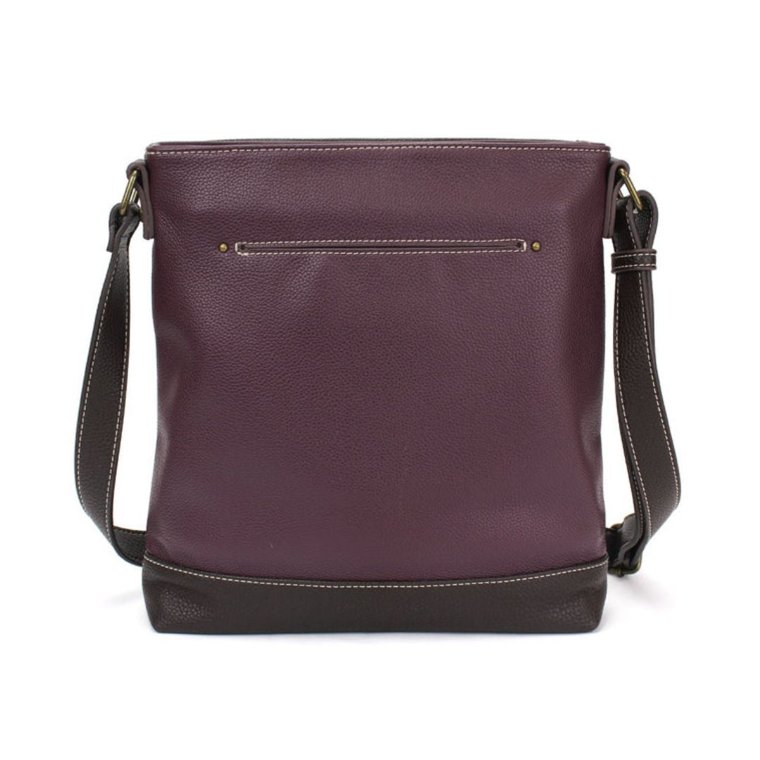 CHALA SWEET MESSENGER BAG HORSE FAMILY - plum