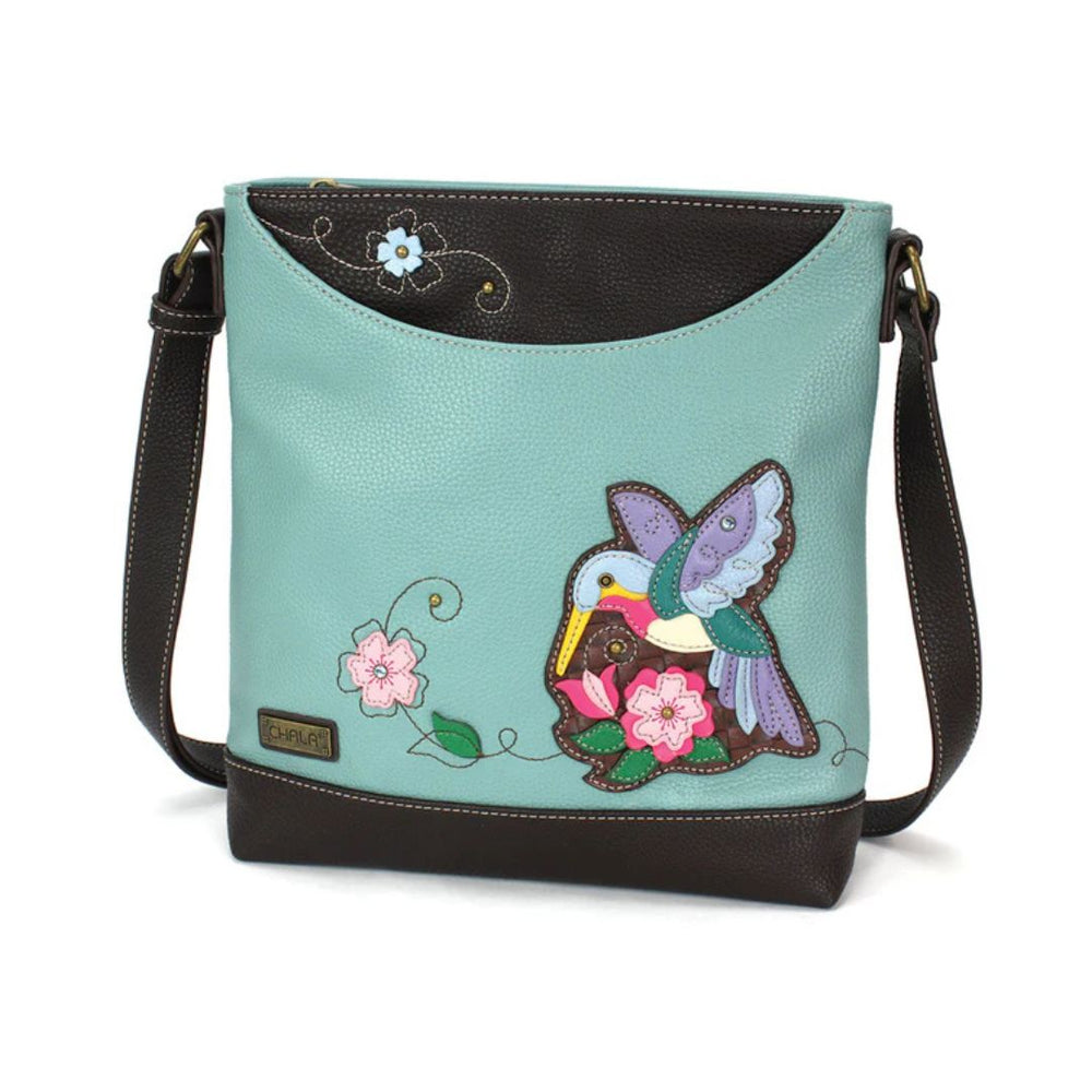 CHALA SWEET MESSENGER BAG HUMMINGBIRD A - BLUE